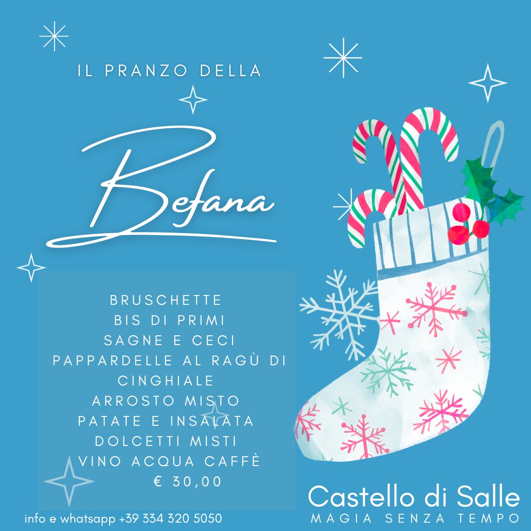 06.01.2025 IL PRANZO DELLA BEFANA